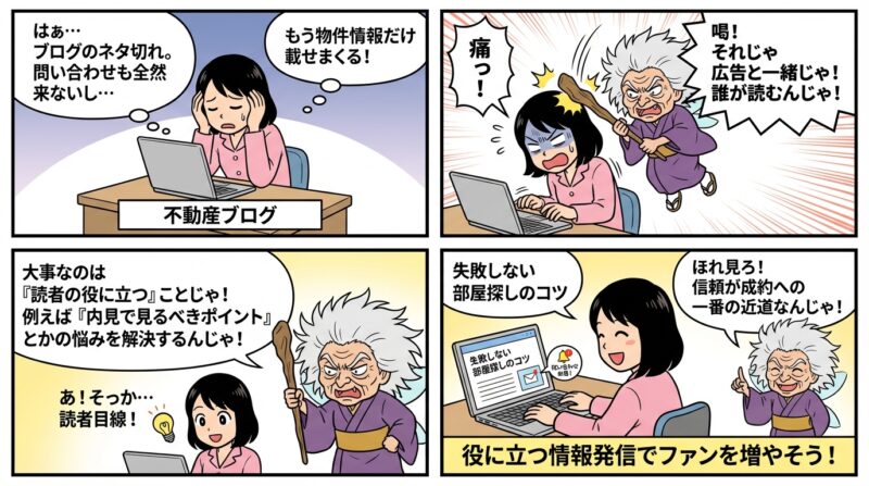 まとめ：不動産ブログは「読者の役に立つこと」が成約への近道