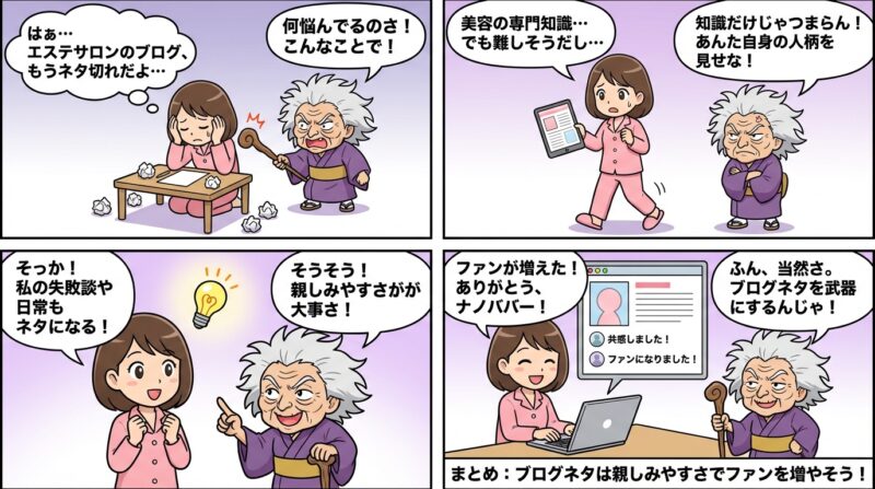 まとめ：エステサロンのブログネタを武器にファンを増やそう