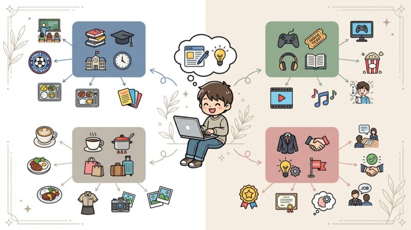 【厳選30選】大学生が初心者でも迷わず書けるおすすめブログネタ