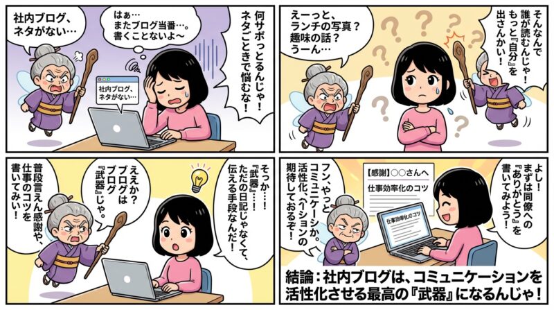 まとめ：社内ブログは「社内コミュニケーション」を活性化させる武器になる