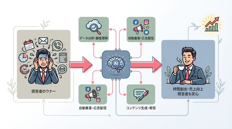 AI集客って何？忙しい経営者の味方になる理由