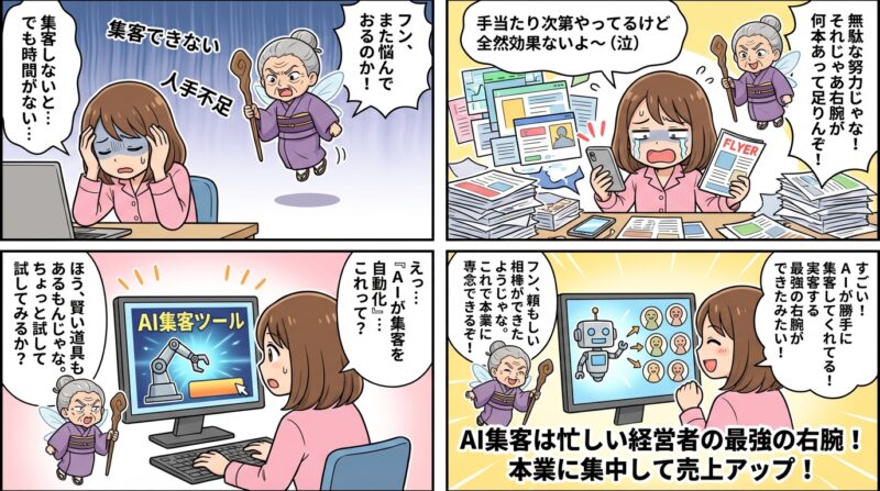 まとめ：AI集客は忙しい経営者の「最強の右腕」になる