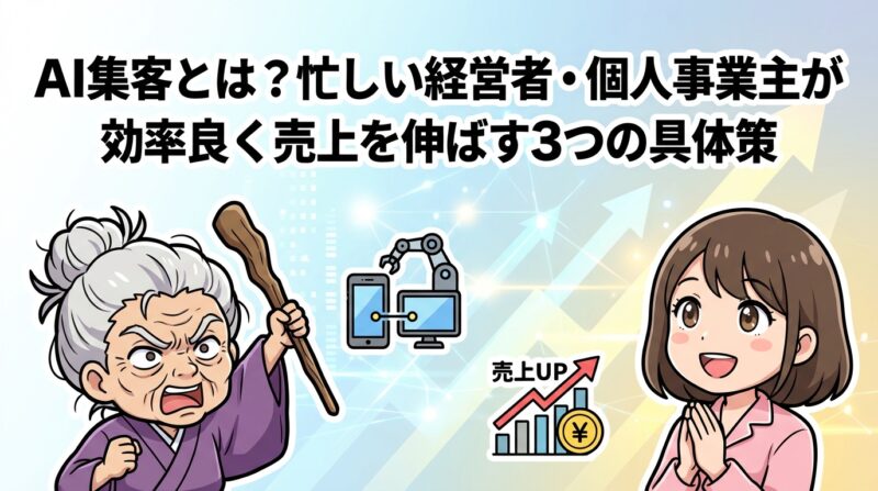 ai集客とはの解説イメージ