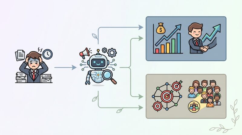 なぜ今「AI集客方法」が不可欠なのか？忙しい経営者が得る3つのメリット
