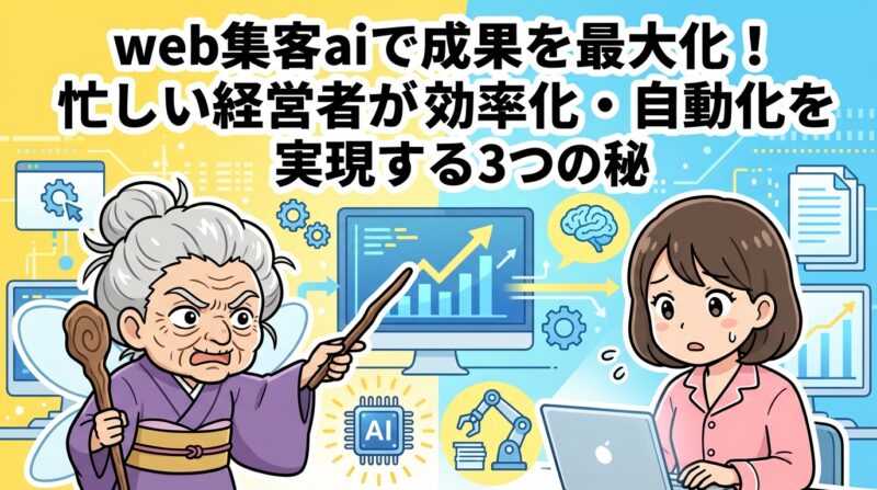 web集客aiの解説イメージ