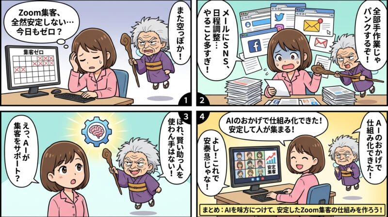 まとめ：AIを味方につけて、安定したZoom集客の仕組みを作ろう