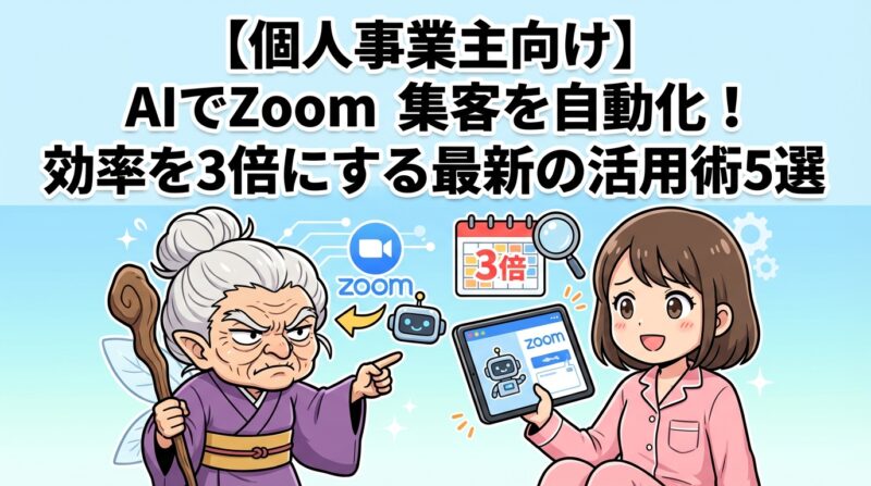 zoom集客aiの解説イメージ
